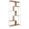 Image de HOME DECO FACTORY - HD0080 - Etagere Edison Blanc 80X30X180Cm