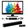 Image de ANTARION Pack TV LED 16" 40cm Télévision HD + Barre de Son Compact Bluetooth