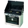 Image de INCASA Four Combiné 25L / Réchaud à Gaz 2 Feux Camping