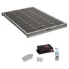Image de Antarion Pack Panneau solaire 120W + Kit de Pose solaire avec régulateur MPPT10A BLUETOOH