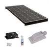 Image de Antarion Pack Panneau Solaire Black Booster 140W + Régulateur de Charge Bluetooth + Kit de Pose