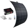 Image de Antarion KIT Panneau Souple 220W + Régulateur MPPT 20A + Câble 5m