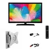 Image de Antarion Pack TV LED 22" 55 cm Full HD 12V + Support TV 180° Camping-Car