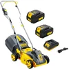 Image de Nemura - Tondeuse sans Fil - Tondeuses et Outillage de Jardin Motorisé - Tondeuse sans Fil 20V - 2 Batteries 4Ah - TDB120-2B4