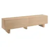 Image de Vente-unique - Banc TV Ludima -L 180cm x l 36.8cm x H 46.1cm- bois - naturel clair