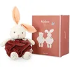 Image de KALOO - Plume - Bulle d'amour Lapin Cannelle - Peluche Lapin Ultra-Douce 30 cm - Grand Doudou Bébé - Développe Le Toucher - Jolie Boîte Cadeau Personnalisable - Dès la Naissance, K214003
