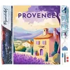 Image de Figured'Art Diamond Painting Adulte 40 x 50 cm Toile entière enroulée Affiche de voyage Provence 5D Images Pierres carrées - Kit de bricolage