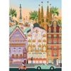 Image de Pieces & Peace Mini Puzzle - Barcelone Peace-F-00271