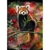 Image de Alipson Puzzle Panda Roux Assis sur une Branche Puzzle-F-50035