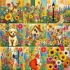 Image de Alipson Puzzle Patchwork d'un Jardin de Campagne Puzzle-F-50293