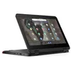 Image de Chromebook avec écran tactile Lenovo 500e Gen 3 11.6" Intel Celeron 8 Go RAM 64 Go SSD Noir Reconditionné Grade B - Azerty Français en occasion ou reconditionné