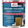 Image de Peinture radiateur, fonte, acier, alu, chauffage, toutes couleurs, peinture radiateur-1 kg (jusqu'à 5 m² en 2 couches) Blanc Crème - RAL 9001-ARCANE INDUSTRIES