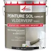 Image de Peinture carrelage, sol, résine, pour recouvrir, faïence et carreaux : Arcapoxy sol carrelage-1 kg (jusqu'à 5 m² en 2 couches) Noir foncé RAL 9005-ARCANE INDUSTRIES