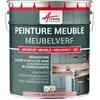 Image de Peinture meuble, cuisine, salle de bain, résine, bois, stratifié, mélaminé, porte, placard, plan de travail : Arcapoxy meuble-1 kg (jusqu'à 12 m² en 2 couches) Rose Clair - RAL 3015-ARCANE INDUSTRIES