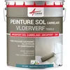 Image de Peinture carrelage, sol, résine, pour recouvrir, faïence et carreaux : Arcapoxy sol carrelage-2.5 kg (jusqu'à 12.5 m² en 2 couches) Bleu D'eau - RAL 5021-ARCANE INDUSTRIES