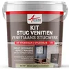 Image de Kit stuc, venitien enduit, stucco, spatulable, décoratif, kit, stuccolis-kit jusqu'à 7 m²Beige Vert-ARCANE INDUSTRIES