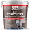 Image de Kit stuc, venitien enduit, stucco, spatulable, décoratif, kit, stuccolis-kit jusqu'à 7 m²Bleu Capri-ARCANE INDUSTRIES