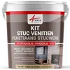 Image de Kit stuc, venitien enduit, stucco, spatulable, décoratif, kit, stuccolis-kit jusqu'à 7 m²Terre De Sienne-ARCANE INDUSTRIES