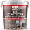 Image de Kit stuc, venitien enduit, stucco, spatulable, décoratif, kit, stuccolis-kit jusqu'à 7 m²Brun Fauve-ARCANE INDUSTRIES