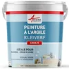 Image de Peinture argile, naturelle, decoration, chambre, enfant, argilis-60 m² (2x5 kg en 1 couche) Lynx Gris Beige-ARCANE INDUSTRIES