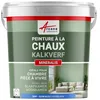 Image de Peinture chaux, naturelle : peinture sans émanation, mineralis-30 m² (5 kg en 1 couche) Azur Bleu-ARCANE INDUSTRIES
