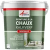 Image de Peinture chaux, naturelle : peinture sans émanation, mineralis-30 m² (5 kg en 1 couche) Olive Vert-ARCANE INDUSTRIES