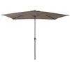 Image de Proloisirs Parasol Droit - 300 x 200 cm - Aluminium - Toile Taupe