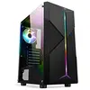 Image de SPIRIT OF GAMER Boîtier PC Gamer Clone III - ARGB - Tour ATX/mATX/ITX - Plaque avant en maille métallique - Partie latérale en verre trempé - Boîtier en acier - 4 ventilateurs 5 V - LED RVB adressable