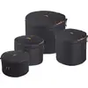 Image de Tobago APJT18 Jazz drumhoezenset voor 18, 14, 12, en 14 inch