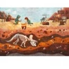 Image de Puzzle Michèle Wilson Puzzle en Bois Découpé à la Main - Fouille Des Dinosaures Michele-Wilson-K1224-50
