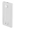 Image de DLH DY-BE4718 - Banque d'alimentation - 10000 mAh - 18 Watt - 3 A - PD, QC 3.0 (USB, 24 pin USB-C) - sur le câble : USB-C - blanc en occasion ou reconditionné