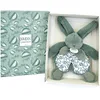 Image de Doudou et Compagnie - LAPIN DOUDOU - Peluche Doudou Lapin - Vert Sauge - 18 cm - Pour Enfants Filles et Garçons dès la Naissance - Boîte Cadeau Incluse pour Offrir - Garantie Doudou Perdu - DC4191