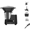 Image de Moulinex - Robot Cuiseur  Cuiseur Clickchef Noir + Cuiseur Vapeur