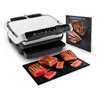 Image de Grill intelligent Tefal Optigrill Elite GC750D12 REC 2000 W Inox Reconditionné en occasion ou reconditionné