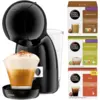 Image de Krups Machine à café Nescafé Dolce Gusto Piccolo XS Rouge & Noir KP1A3510 + 48 capsules