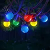 Image de SKYLANTERN® Guirlande Guinguette 20M Professionnelle Multicolore IP65 - Guirlande Electrique Exterieur 20 Bulbes Rouge Jaune Vert Bleu - Guirlande Guinguette Exterieur qualité professionnelle