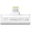 Image de Adaptateur USB C MOBILITY LAB Lightning vers Jack audio blanc