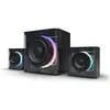 Image de Nova Gaming   GS305 SERPENTIS   Enceinte 2.1 Gaming RGB   Caisson de Basse, Animation RGB, Ports Jack 3.5mm, USB et Micro-SD