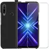Image de Pack IBROZ Honor 9x Coque Silicone noir