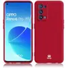 Image de Coque IBROZ Oppo Reno 6 Pro Silicone rouge