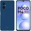 Image de Coque IBROZ Xiaomi Poco M4 5G Silicone Bleu