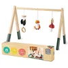Image de Little Big Friends Wooden Activity Gym | Montessori toy encourages early motor skills | Forest