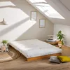 Image de Terre de Nuit Matelas futon écru en Coton 140x200
