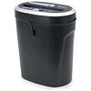 Image de WAYTEX 77320 Destructeur de Documents Coupe Croisée 10 Feuilles CD et DVD avec Grand Bac de 21L