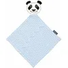 Image de Doudou plat 28cm coton bio Panda Coq en Pâte® - Doudou Coton bio 21DOUPAN