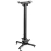 Image de KIMEX 052-3011 Support de plafond pour projecteur, Hauteur réglable 60-90 cm, Noir