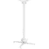 Image de KIMEX 052-3020 Support Plafond vidéoprojecteur, Hauteur 75-115cm, Blanc