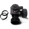 Image de POOLEX Vanne d'arrêt 3 Voies à Visser Ø 50 mm Compatible intex/bestway