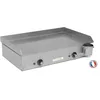 Image de PLANCHAELEC - Plancha Electrique NEO E650-2400W - Plaque De Cuisson - Inox - Thermostat Réglable - 10 Personnes - Made In France - L65 X P43 X H18 cm