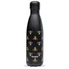 Image de QWETCH - QD2322 - BOUTEILLE ISOTHERME - NOIR INTEGRAL ABEILLES BEE 500 ML